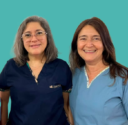 Dra. Silvana López y Dra. Alejandra Romanelli