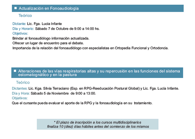 Cursos Multidisciplinarios 2017