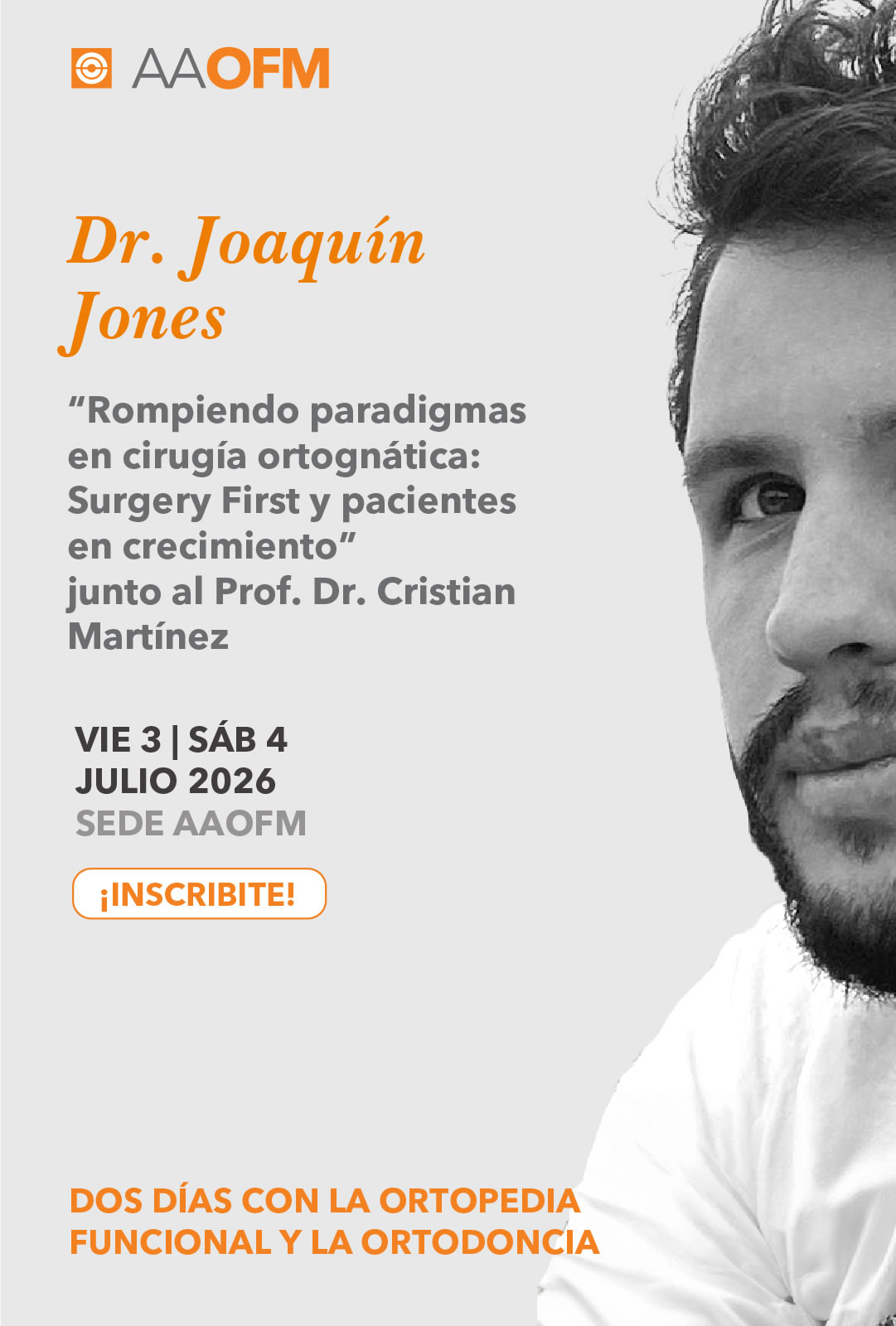 Jornadas 2 Días con La Ortopedia y La Ortodoncia 2026 - Talentos
