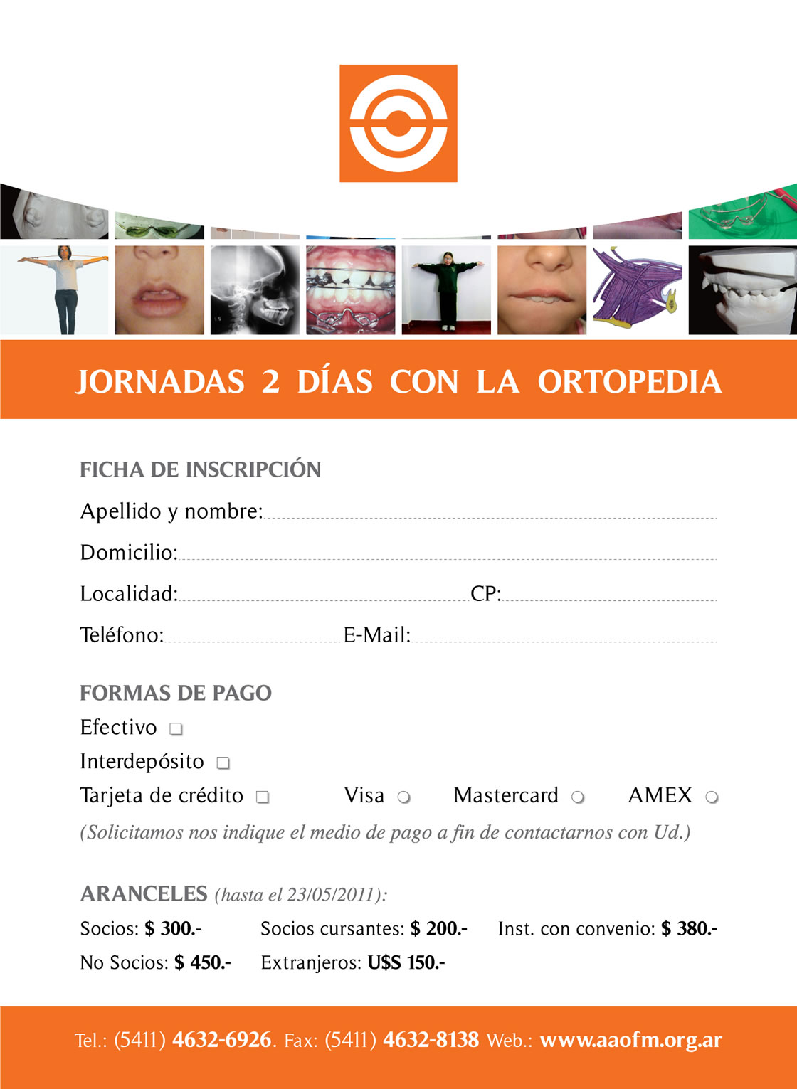 Jornadas 2 Das Ficha de Inscripcin