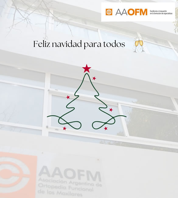 !LA AAOFM LES DESEA FELIZ NAVIDAD!