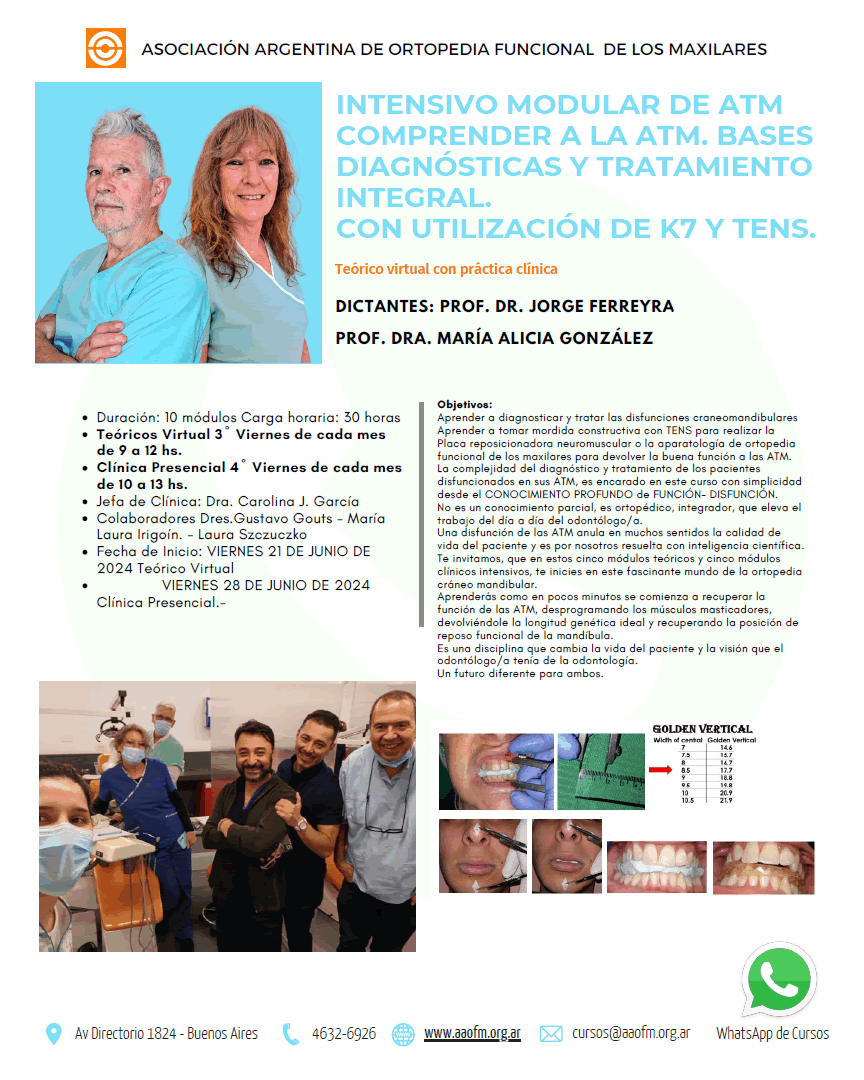Cursos Modulares 2024/01 - Dr. Jorge Ferreyra y Dra. María Alicia Gonzalez. -
