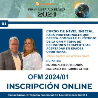 Capacitación OFM Nivel I 2024/01 - Dr. Luis A. Miranda y Dra. María del Carmen Attene -