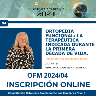 Capacitación OFM Nivel I 2024/04 - Prof. Dra. Graciela I. Lorenz -