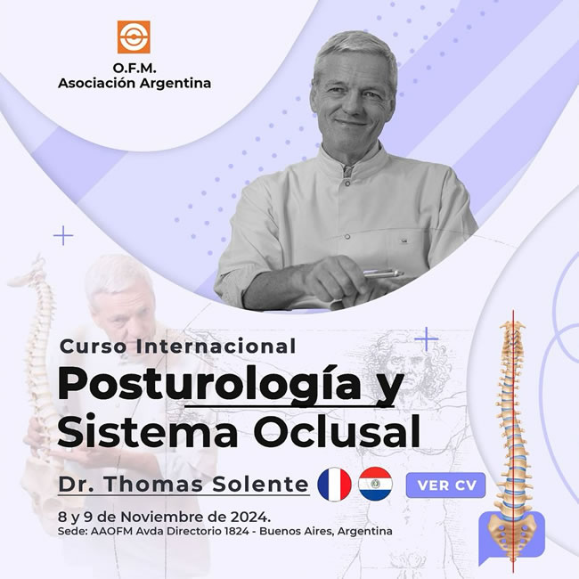 Curso Internacional Posturologa y Sistema Oclusal - Dr. Thomas Solente - Paraguay - Francia