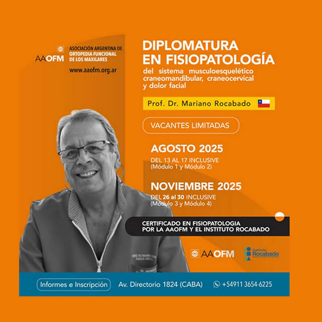 Diplomatura en Fisiopatología - AAOFM - Instituto Rocabado 2025
